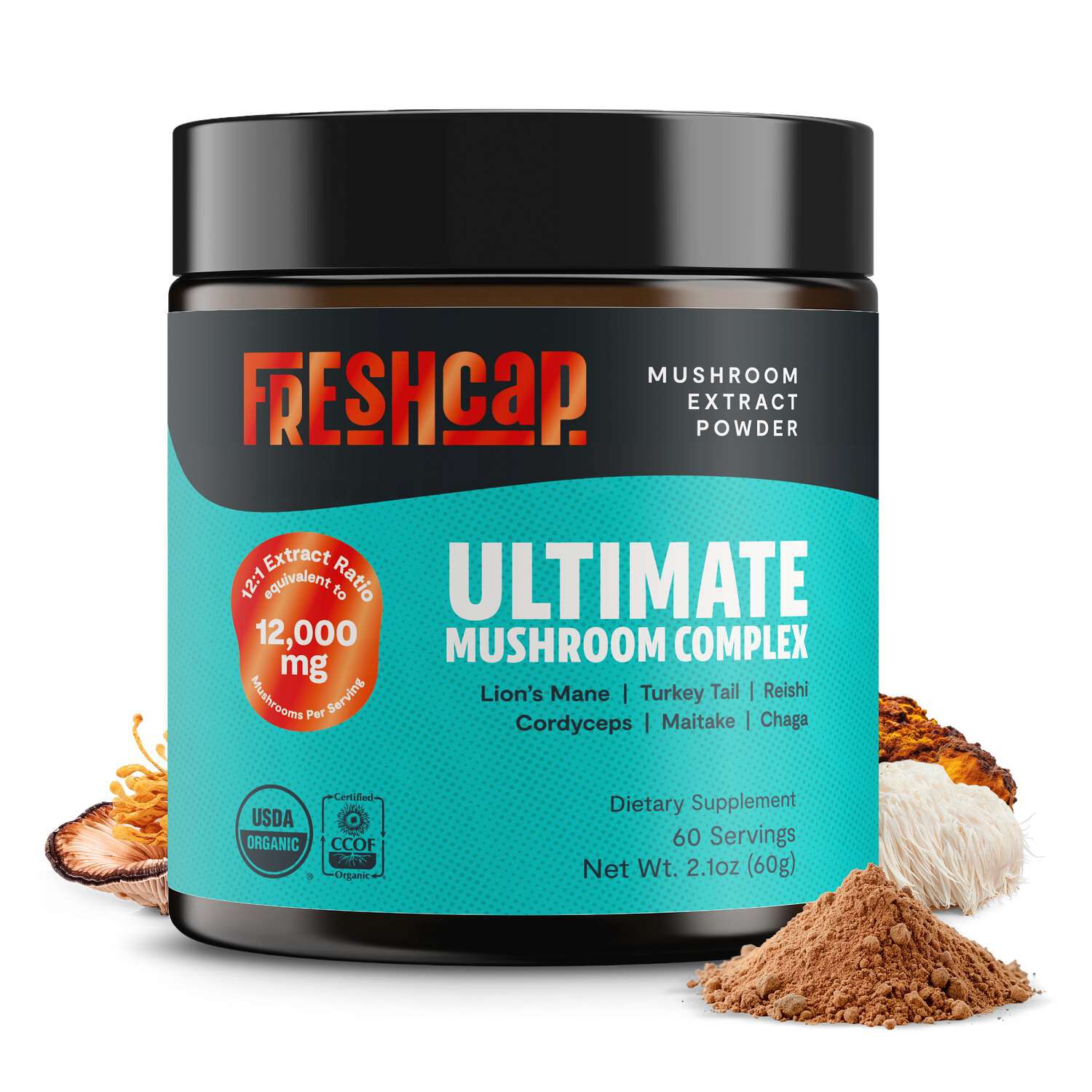 Ultimate Mushroom Complex - 2.1 oz. (60 Servings)  | GNC